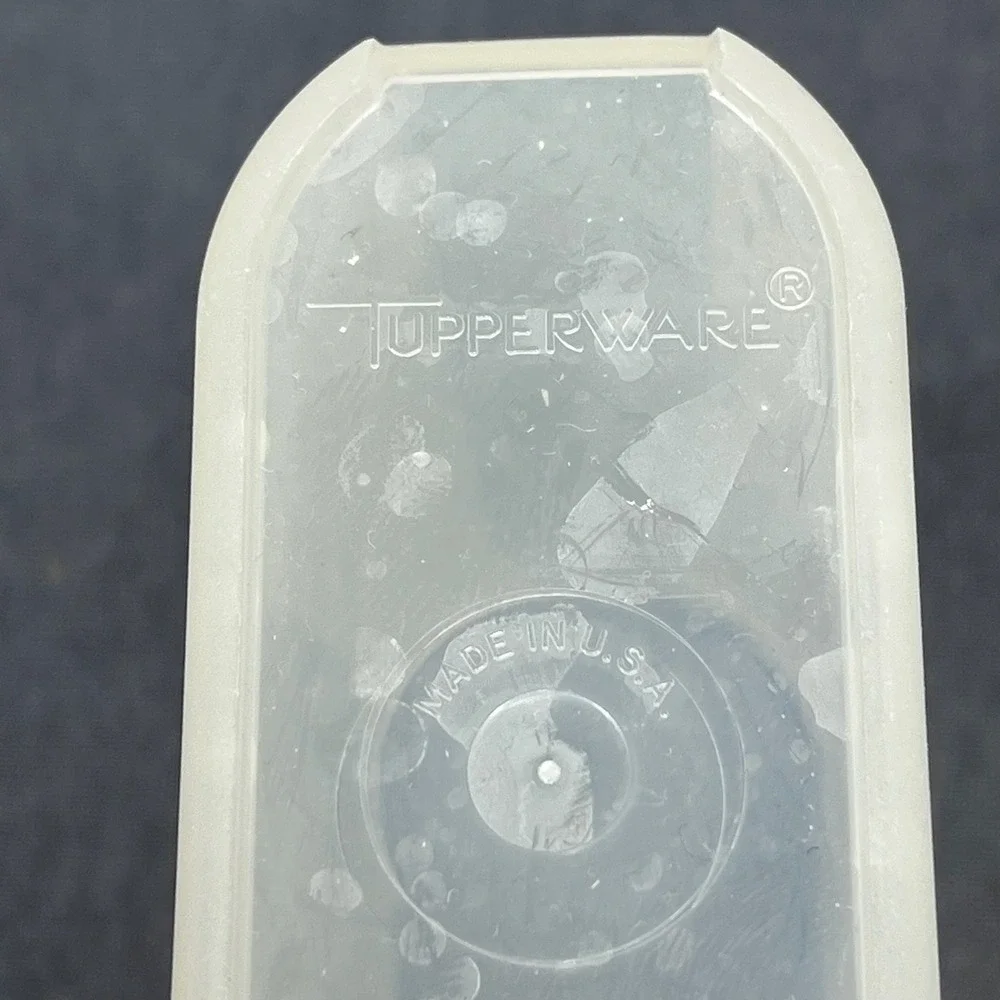 Tupperware Spice Shaker Large Modular Mate Plastic Blue Lid 1846-20 Vintage USA